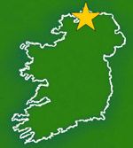 map of ballyliffen golf course ireland