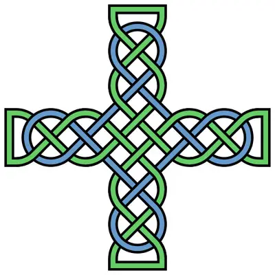 irish cross clip art