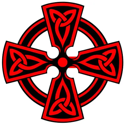 celtic cross graphic