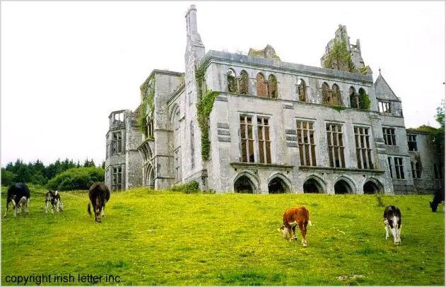 picture of Dunboy Castle ruins, Beara Peninsula, Ireland