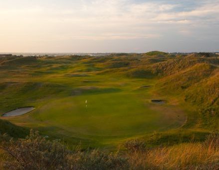 The Island golf links in eastern ireland